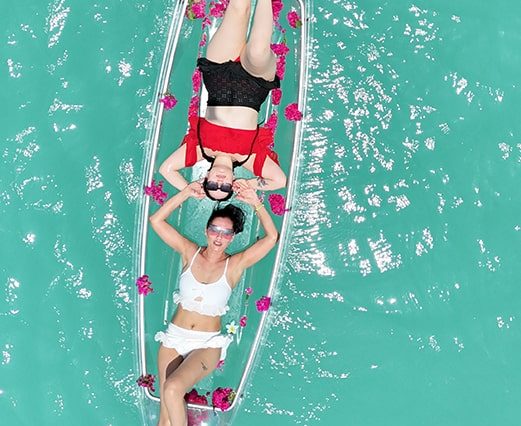 Clear Kayak